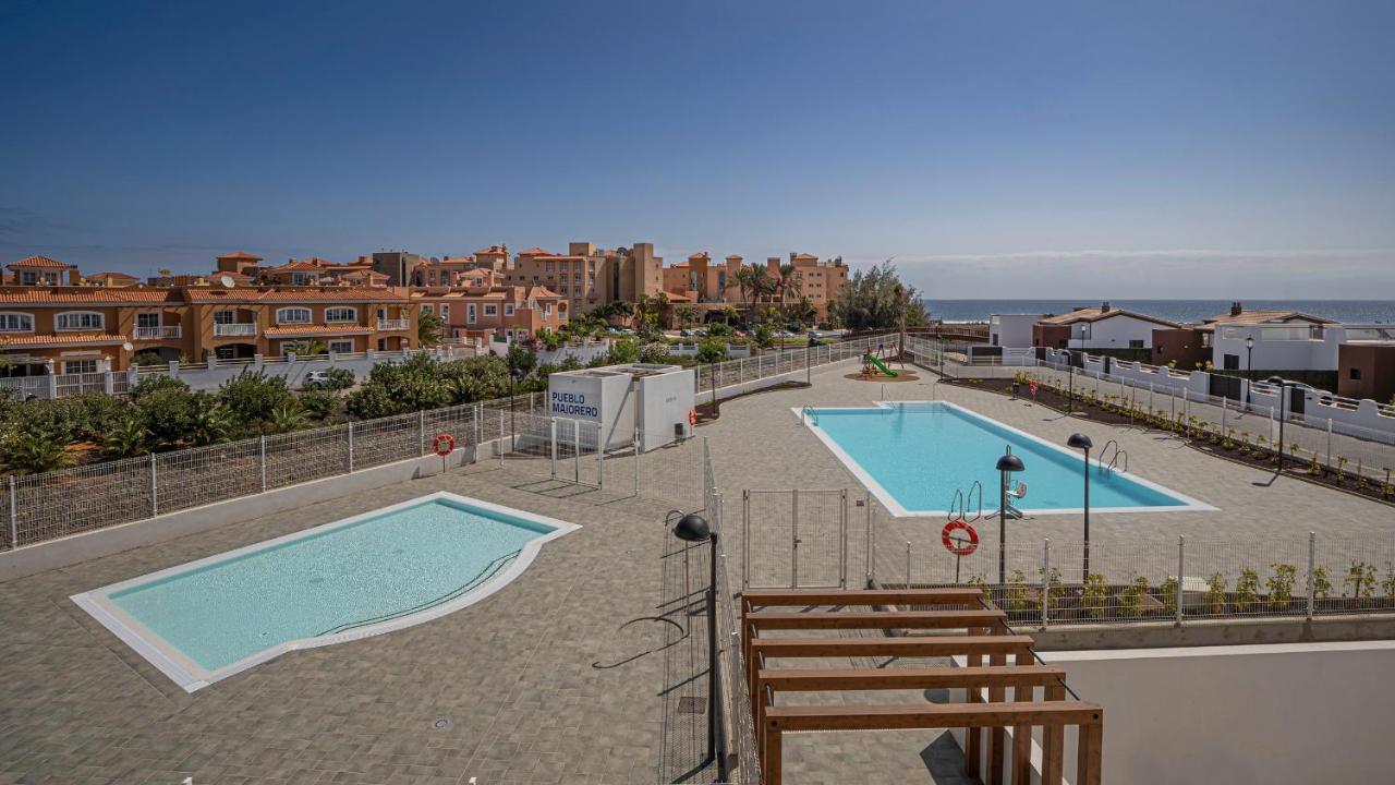 Green View Luxury Appartment In New Complex Pueblo Majorero Next To Golf Course 5 Min Walk From The Beach And Atlantico Shopping Centre In Caleta De Fuste Next To Cassino And Elba Sara Hotel 2 Bedrooms 2 Bathrooms Huge Terace! Екстериор снимка